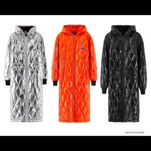 🚨VFiles Plus Uber Orange Fur Lined Trench🚨